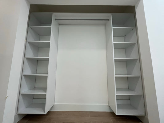 Reach in Closet organizer